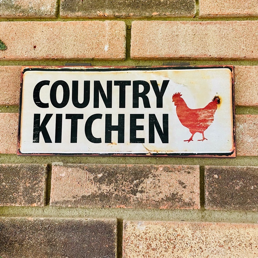 *Country Kitchen Metal Sign - Picture 7 of 13